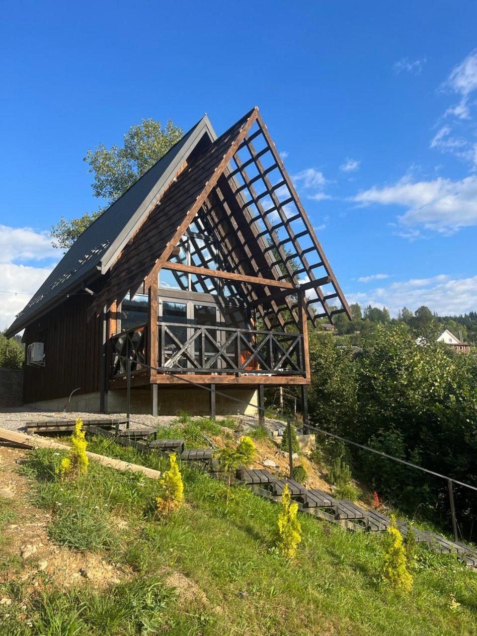 Valley Hills-Котедж На Схилах Гір З Чаном-Джакузі Slavske Exterior foto