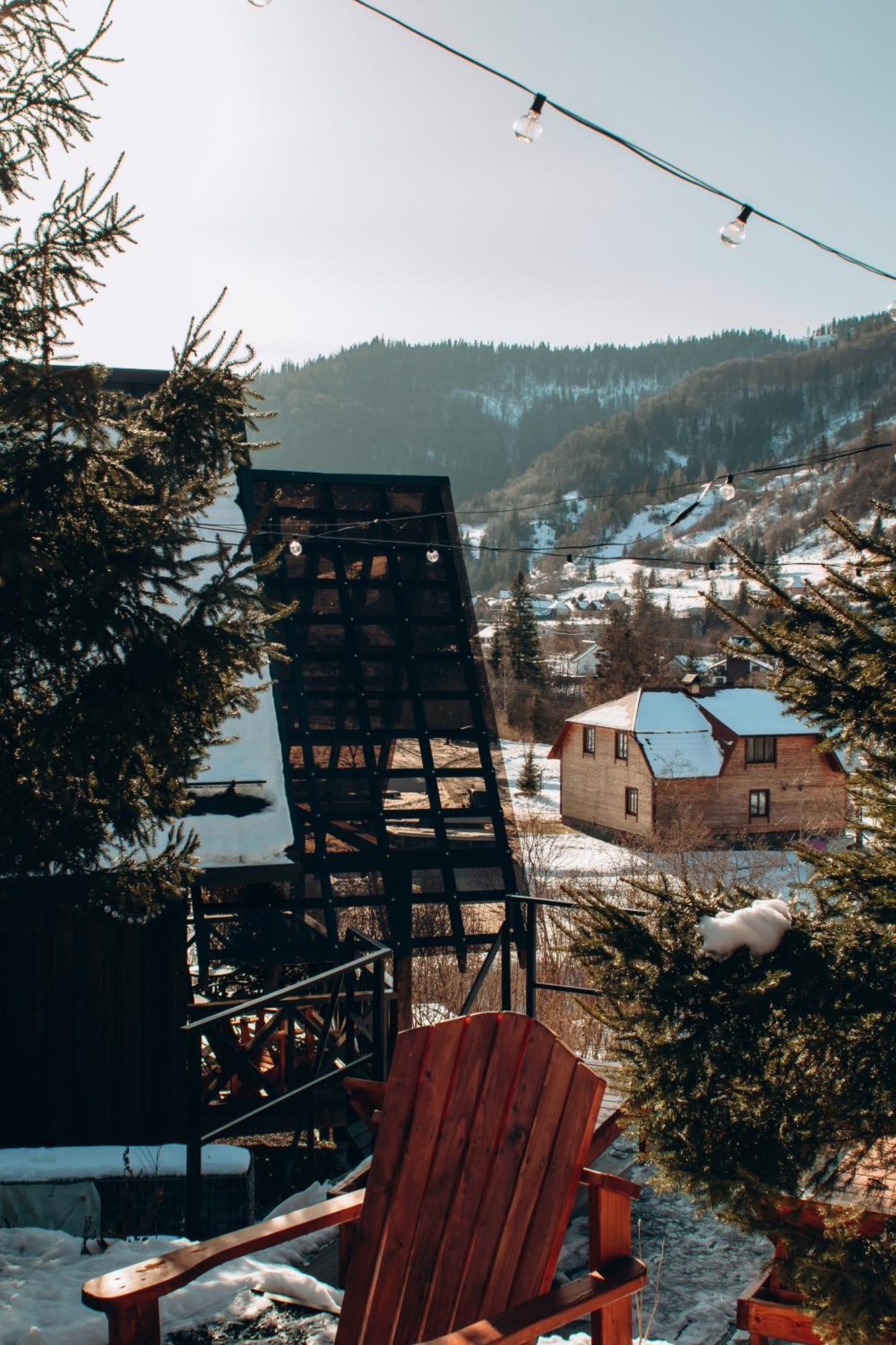 Valley Hills-Котедж На Схилах Гір З Чаном-Джакузі Slavske Exterior foto